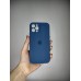 Силикон Original RoundCam Case Apple iPhone 12 Pro (22) Blue Cobalt