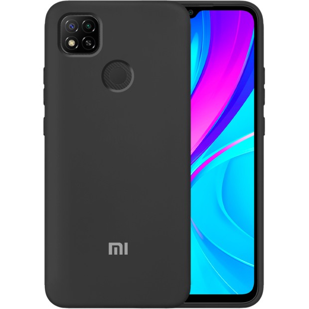 Силикон Original Case Xiaomi Redmi 9C (Чёрный)