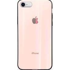 Накладка Premium Glass Case Apple iPhone 7 / 8 (персик)