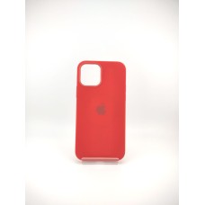Чехол Silicone Case with MagSafe Apple iPhone 12 / 12 Pro (Red)