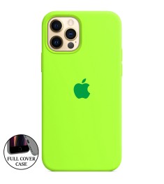 Силикон Original Round Case Apple iPhone 12 / 12 Pro (27) Grass Green