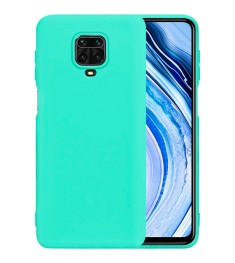 Силикон iNavi Color Xiaomi Redmi Note 9S / Pro / Max (Бирюзовый)