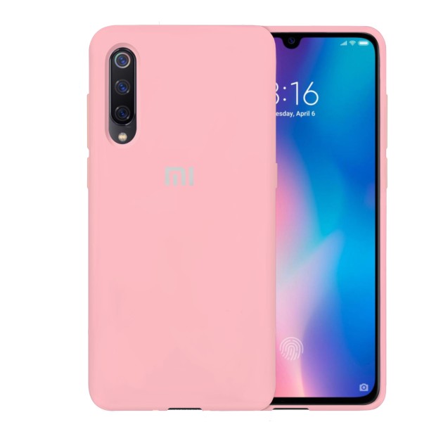 Силикон Original Case Xiaomi Mi9 (Розовый)