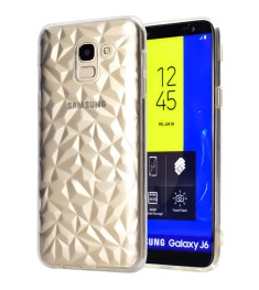 Силиконовый чехол Prism Case Samsung Galaxy J6 (2018) J600 (прозрачный)