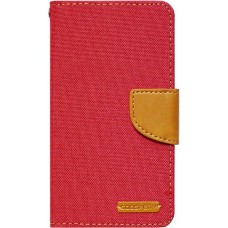 Чехол-книжка Goospery Canvas Diary Xiaomi Redmi Note 3 / Note 3 Pro (Красный)