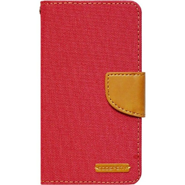 Чехол-книжка Goospery Canvas Diary Xiaomi Redmi Note 3 / Note 3 Pro (Красный)