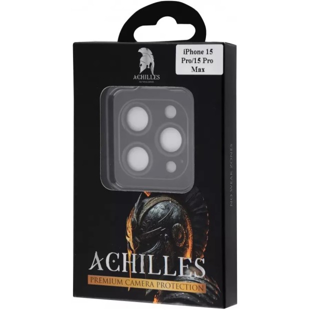 Защитное стекло на камеру Achilles Apple Iphone 15 Pro / 15 Pro Max (Silver)