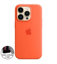 Силикон Original Round Case Apple iPhone 14 Pro (11) Peach