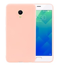 Силиконовый чехол SMTT Meizu M5 (Розовый)