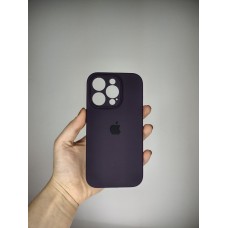 Силикон Original RoundCam Case Apple iPhone 14 Pro (Eggplant)