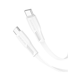 USB-кабель Borofone BX85 PD60W (Type-C to Type-C) (Белый)