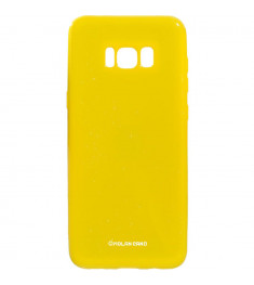 Силиконовый чехол Molan Shining Samsung S8 Plus (Жёлтый)