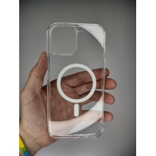 Накладка Monblan Magsafe Apple iPhone 12 Pro Max (Прозрачный)