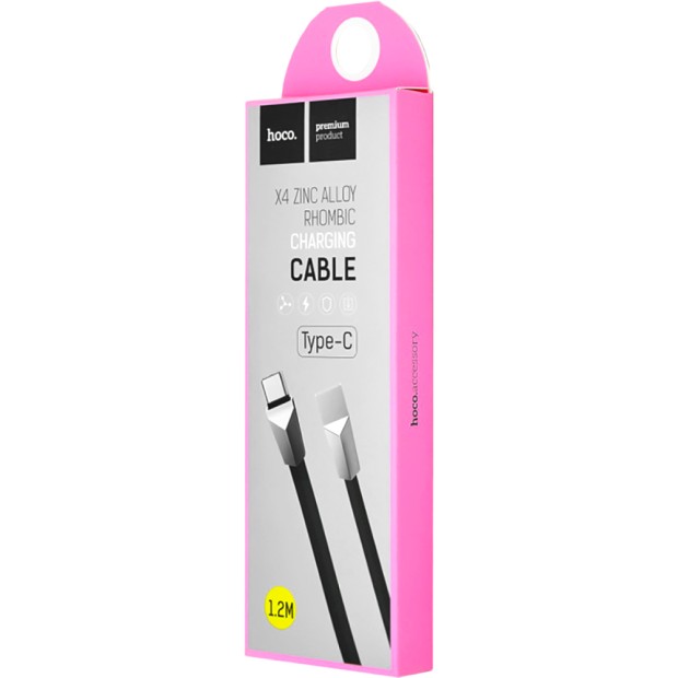 USB-кабель Hoco X4 Zinc Alloy Rhombic (Type-C)
