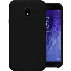 Силикон Original Case Logo Samsung Galaxy J4 (2018) J400 (Чёрный)