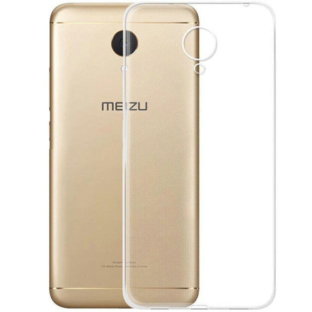 Силиконовый чехол Original Meizu M5c (Прозрачный)