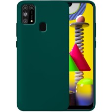 Силикон Original 360 Case Samsung Galaxy M31 (2020) (Тёмно-зелёный)