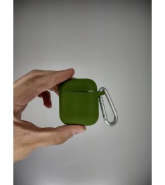 Чехол для наушников Blueo Liquid Silicone Apple AirPods 1 / 2 (46) Deep Green