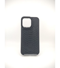 Чехол Kajsa Snake Pattern iPhone 15 Pro Max (Black)