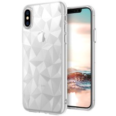 Силиконовый чехол Prism Case Apple iPhone X / XS (прозрачный)