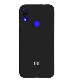 Силиконовый чехол Original Case (HQ) Xiaomi Redmi Note 7 (Чёрный)