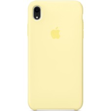 Чехол Silicone Case Apple iPhone XR (Mellow Yellow)