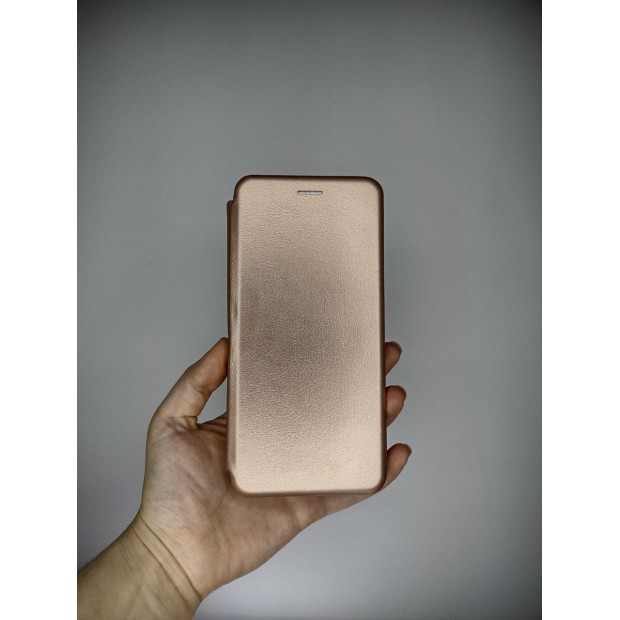 Чехол-книжка Оригинал Xiaomi Redmi 9C / 10A (Розовое золото)