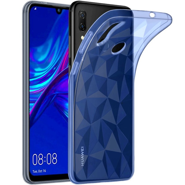 Силиконовый чехол Prism Case Huawei P Smart (2019) / Honor 10i (Синий)