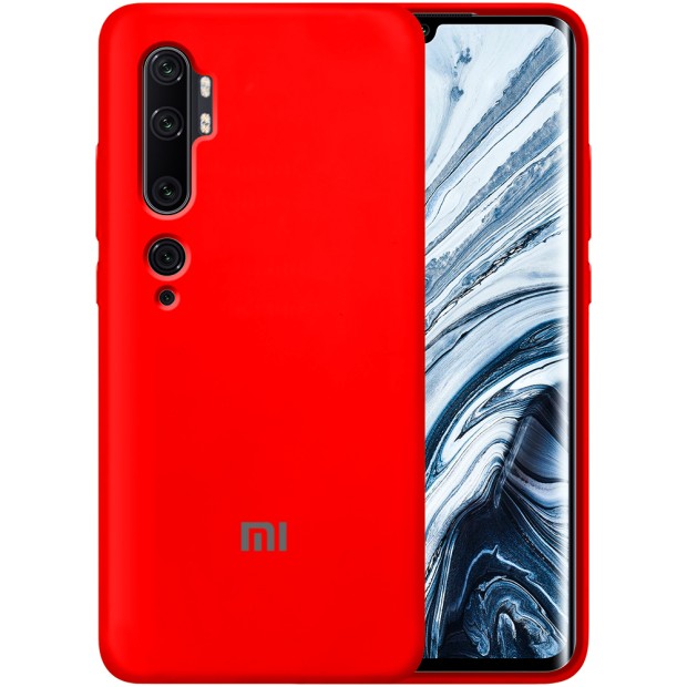 Силикон Original Case Xiaomi Mi CC9 Pro / Note 10 (Красный)