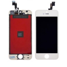Дисплей для Apple iPhone 5S с белым тачскрином HC