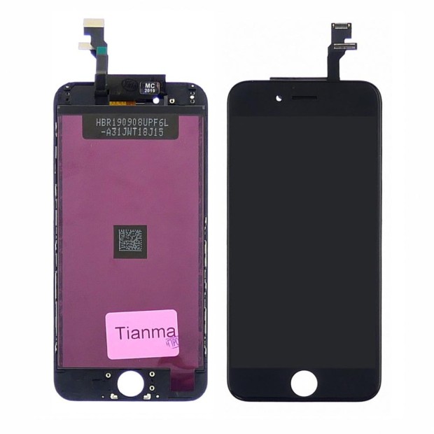 Дисплей для Apple iPhone 6 с чёрным тачскрином Tianma