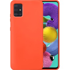 Силикон Original 360 Case Samsung Galaxy A51 (2020) (Оранжевый)