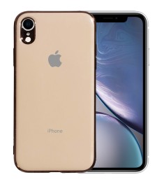 Силиконовый чехол Zefir Case Apple iPhone XR (Бежевый)