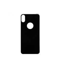 Защитное стекло (NP) BACK iPhone X Black