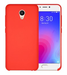 Силиконовый чехол Original Case Meizu M6s (Красный)