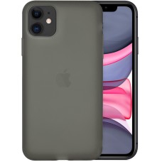 Силикон TPU Latex Apple iPhone 11 (Черный)