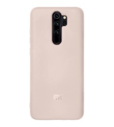 Силикон Original Case (HQ) Xiaomi Redmi Note 8 Pro (Пудровый)