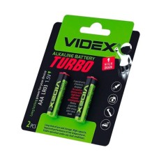 Батарейка Videx Turbo LR3 AAA (2шт)