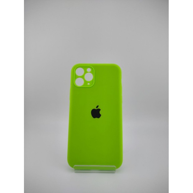 Силикон Original RoundCam Case Apple iPhone 11 Pro (27) Grass Green