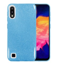 Силикон Glitter Samsung Galaxy A10 / M10 (2019) (Голубой)
