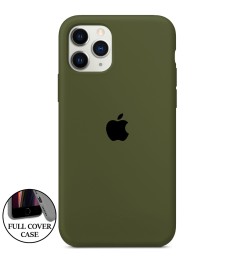 Силикон Original Round Case Apple iPhone 11 Pro Max (46) Deep Green