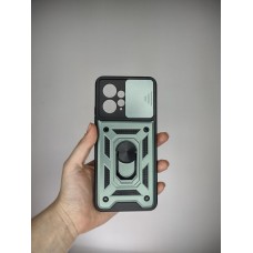 Бронь-чехол Ring Serge Armor ShutCam Case Xiaomi Redmi Note 12 4G (Зелёный)