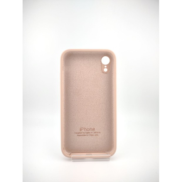 Силикон Original Square RoundCam Case Apple iPhone XR (08) Pink Sand
