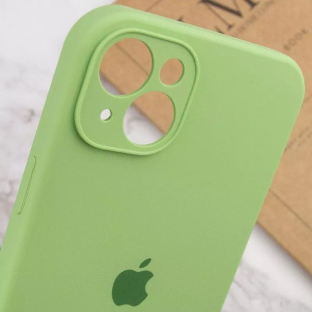Силикон Original RoundCam Case Apple iPhone 13 (83) Avocado