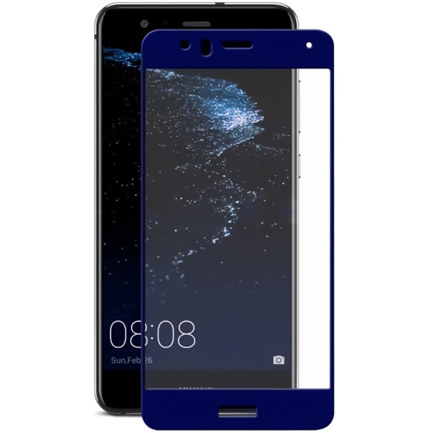 Стекло 3D Huawei P10 Lite Blue