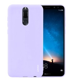 Силиконовый чехол iNavi Color Huawei Mate 10 Lite (фиолетовый)