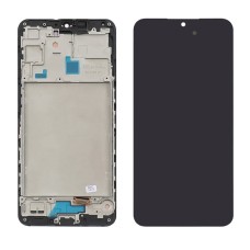 Дисплей для Samsung A165 Galaxy A16 (2024) с чёрным тачскрином и корпусной рамкой OLED