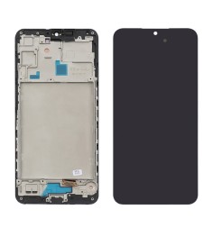 Дисплей для Samsung A165 Galaxy A16 (2024) с чёрным тачскрином и корпусной рамко..