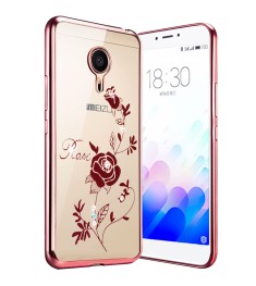 Силіконовий чохол Beckberg Breathe серії для Meizu M5 (рожевий)