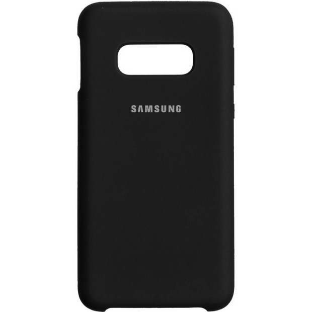 Силиконовый чехол Original Case (HQ) Samsung Galaxy S10e (Чёрный)